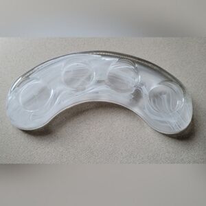 PARTYLITE Vintage Milky Swirl Tealight Candle Holder